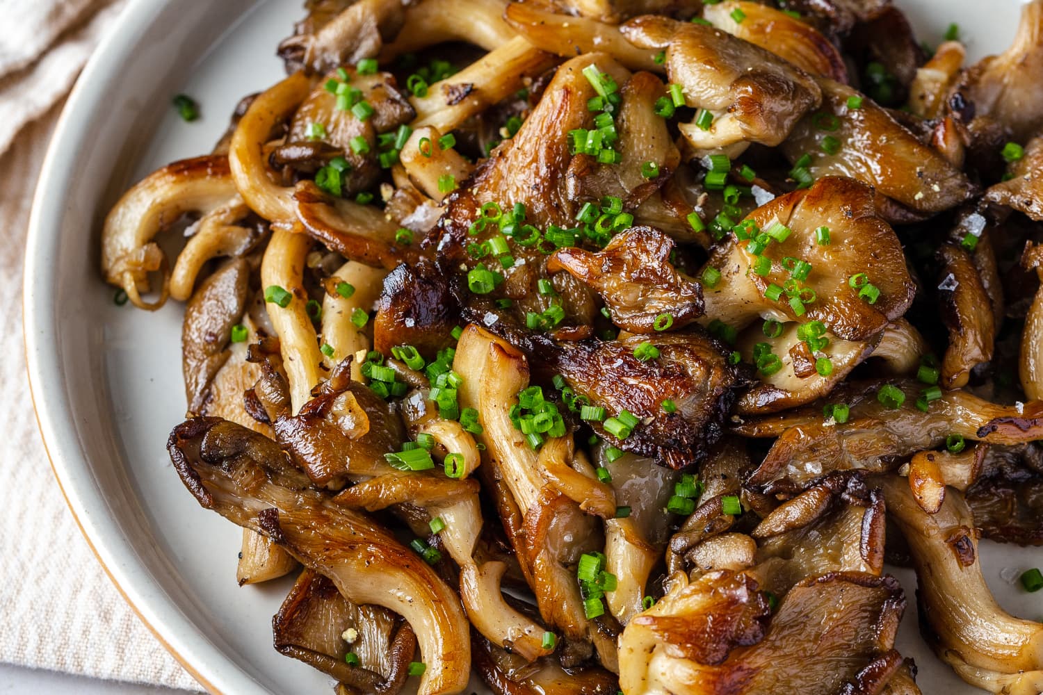 Oyster Mushrooms Recipe (Quick Sautée With Herbs) | The Kitchn